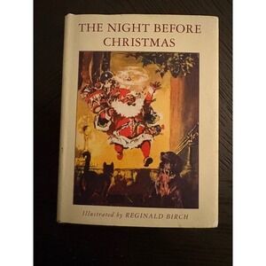 The Night Before Christmas Clement C Moore Reginald Birch Harcourt Hardcover